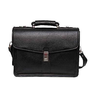 C COMFORT Original Bombay Brown Leather Laptop Messenger Bag for Laptop ...
