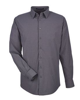 Devon & Jones® CrownLux Performance Men's Tonal Mini Check Woven Shirt ...