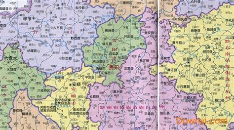 贵州省地图高清版下载|贵州省地图全图高清版下载_ 当易网