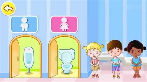 宝宝巴士：小朋友们上厕所一定要分清男女厕所，不要跑错哟_腾讯视频