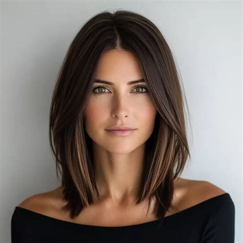 15 Shoulder Length Hairstyles for Effortless Elegance | Frisuren ...