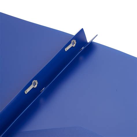Plastic Two Pocket Folders with Prongs, Assorted Colors, 30 Pack - Blue ...