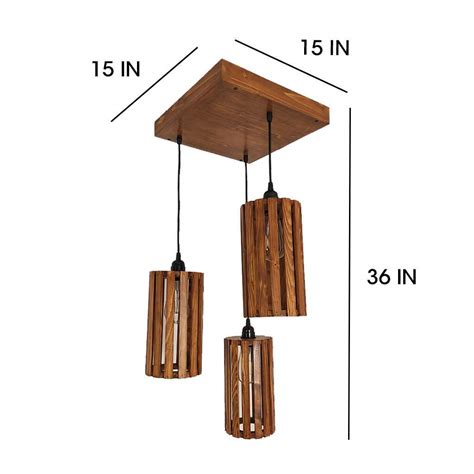 Buy Casa Brown Cluster Hanging Lamp Online | New Launches Table Lamp ...