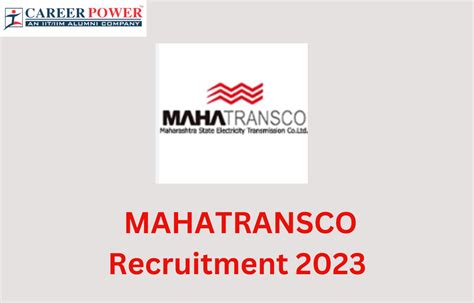 MAHATRANSCO Recruitment 2023, Last Date to Apply Online 10 December