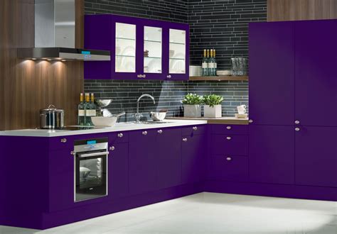 Incredible Purple Kitchen Cabinets Ideas - Home Cabinets