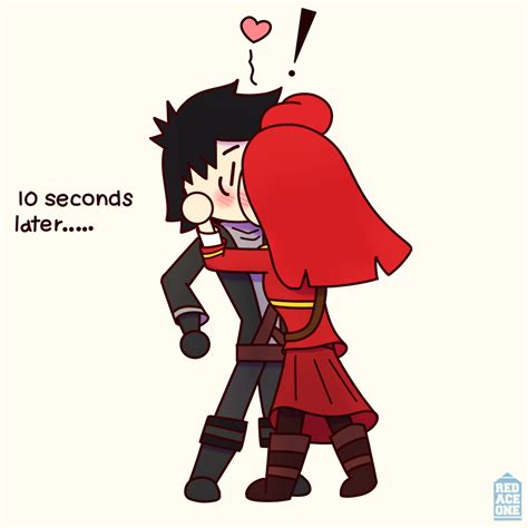 Morden Kissed Iris On The Cheek Short Comic - Art - Arcane Odyssey