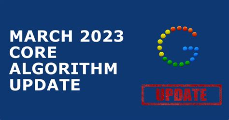 Image result for March Algorithm Update