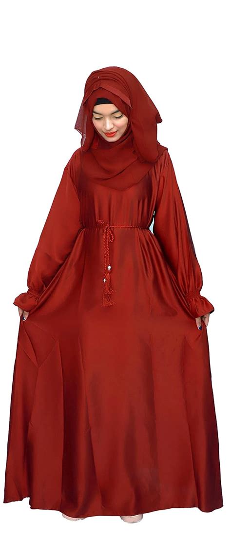 Buy DUA ABAYA For Women's Imported Silk Nida Fabric Beautiful ...