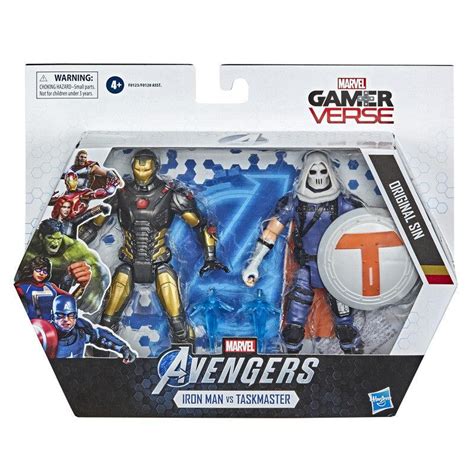 Buy Marvel Gamerverse 6-inch Collectible Iron Man vs. Taskmaster Action ...