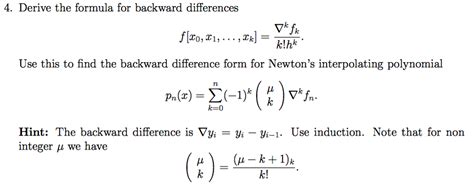 Backward Difference Formula 的图像结果