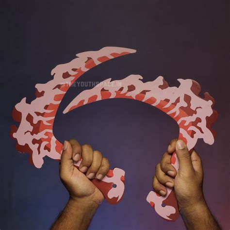 Gyutaro's Flesh Sickles Wooden