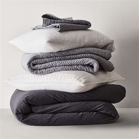 Jersey Bedding: Super Soft Jersey Bedding | Crate & Barrel