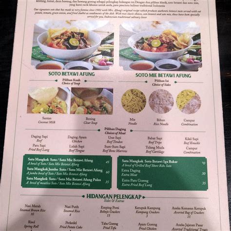 SOTO BETAWI AFUNG, Jakarta - Restaurant Reviews, Phone Number & Photos ...