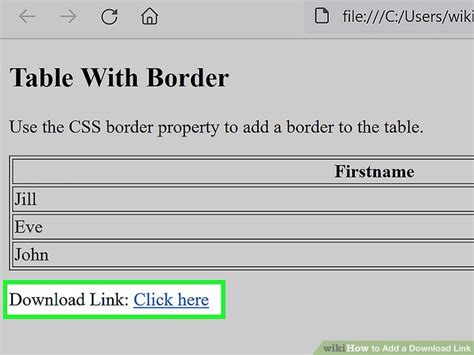 Image result for Download Link HTML Code