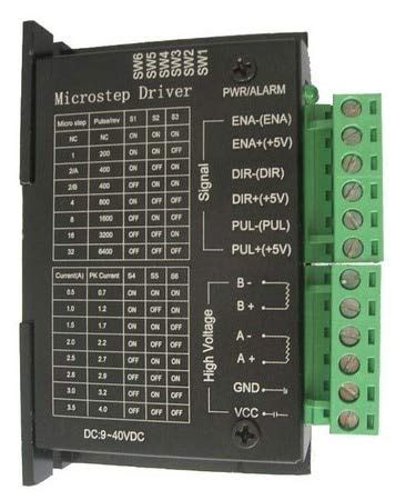 Generic Tb6600 Stepper Motor Driver Controller 4A 9~42V TTL 16 Micro ...