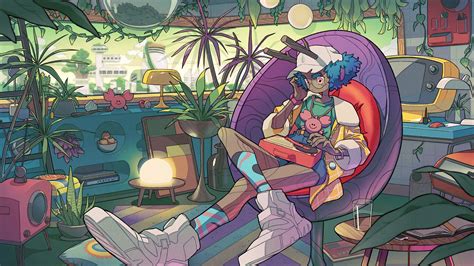 Download wallpaper 3840x2160 girl, style, music, retro, anime, art hd ...