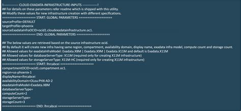 Configuration de l'utilitaire d'automatisation de la migration Exadata ...