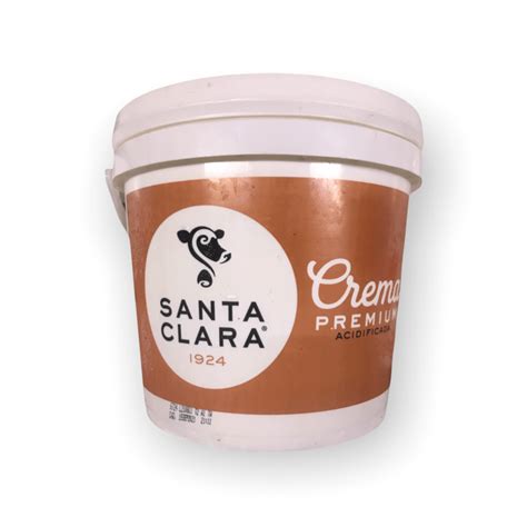 CREMA SANTA CLARA CUBETA 4 L - Tu Bodeguita