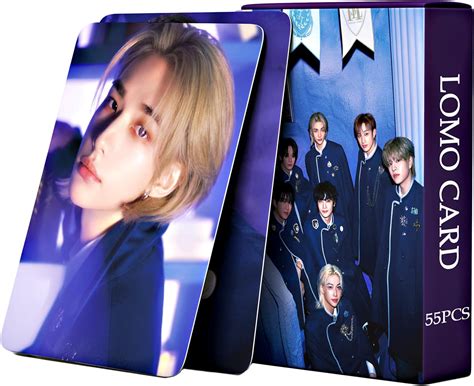Amazon.com: PYAJUU Stray Kids Photocards 55PCS Stray Kids Magic School ...