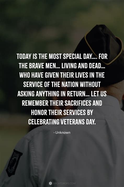 71 Veterans Day Quotes to Say Thanks (with Images) - Bright Drops