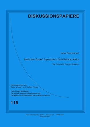Buy Moroccan Banks' Expansion in Sub-Saharan Africa: The Criteria for ...