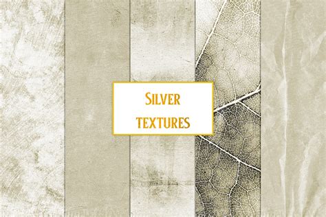 Silver Textures Graphic by Anjana Designs · Creative Fabrica