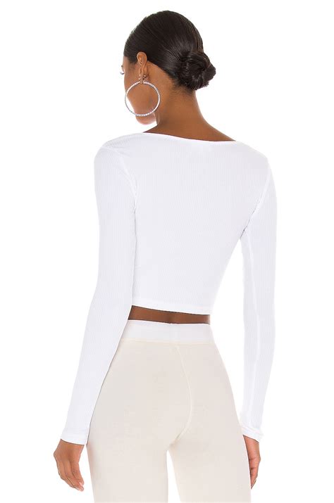 superdown Jackie Long Sleeve Top in White | REVOLVE