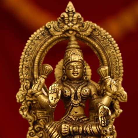 Buy Brass Lakshmi Ganesha Saraswati Trio Idols Online – Ethnic India ...