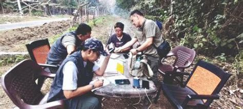 Vet team from Thailand arrives in Bengdubi to treat sick elephant calf