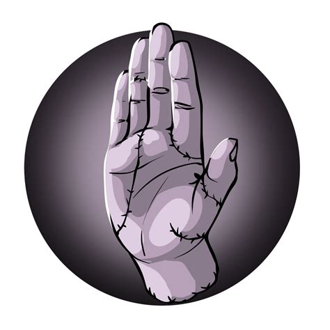 The character, which is simply an arm and wrist sewn together, is a ...