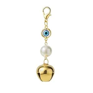 Evil Eye Pet Protection Charm With Bell | Blue Evil Eye Pendant for ...