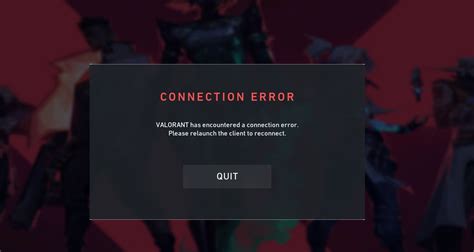 Image result for Why Does Valorant Encounter a Connection Error