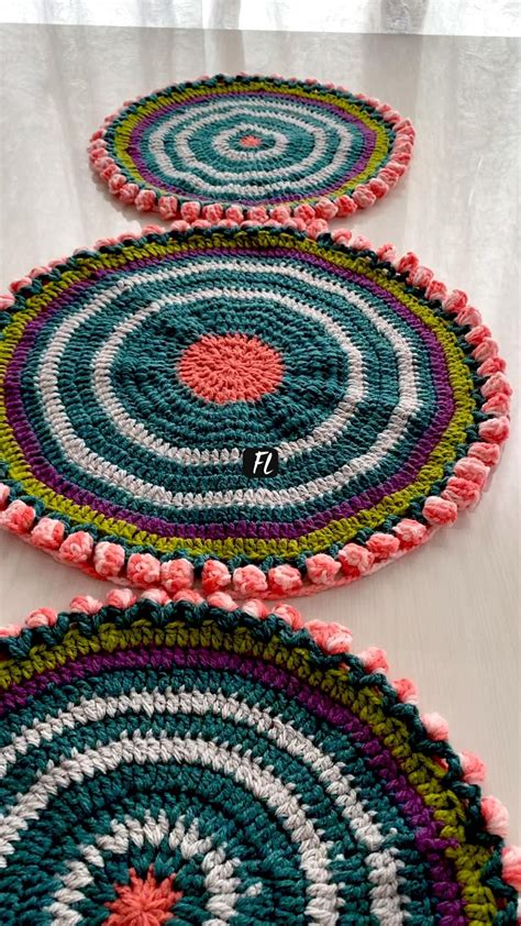 Image result for Cloth Crochet Round Table Tutorial