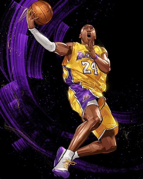 Nikita Abakumov on Instagram: "Kobe Bryant fanart. #kobe #kobebryant # ...