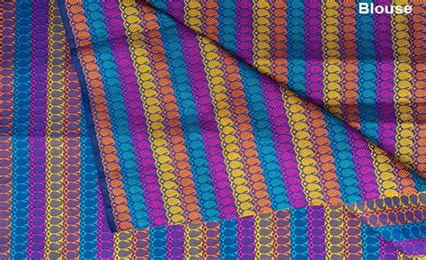 Multicoloured Thread Jacquard Blouse Material – Palam Silks