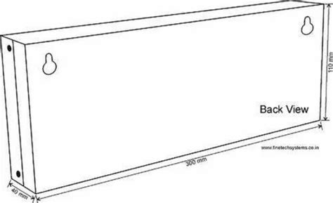 LED Exit Sign - Fine LED Exit Light Edge Lite 3016 With Battery Backup ...