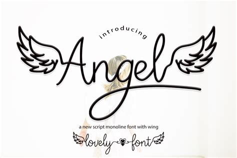 Angel Font by cocodesign · Creative Fabrica