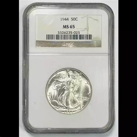 1944 Walking Liberty Half Dollar NGC MS-65 - Bob Paul Rare Coins