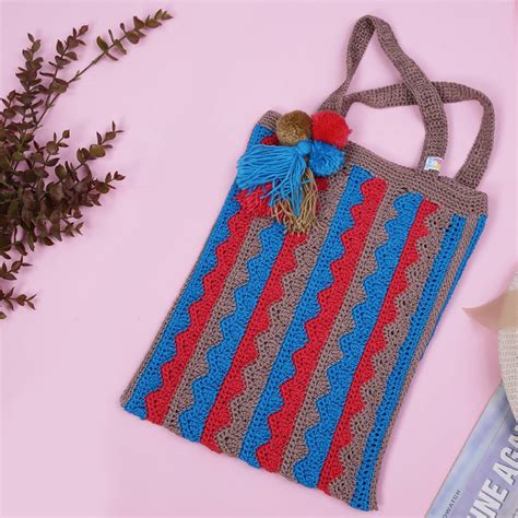 Handmade Crochet Bag - Multi Color 3116 – Magic Needles