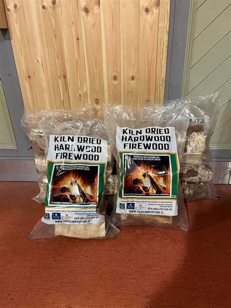 Premium Kiln Dried Hardwood Birch Logs 22LT Bag | Kellihers Feeds