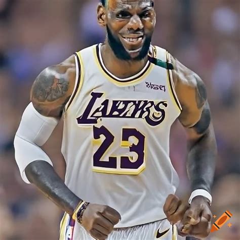 LeBron James when he's old on Craiyon