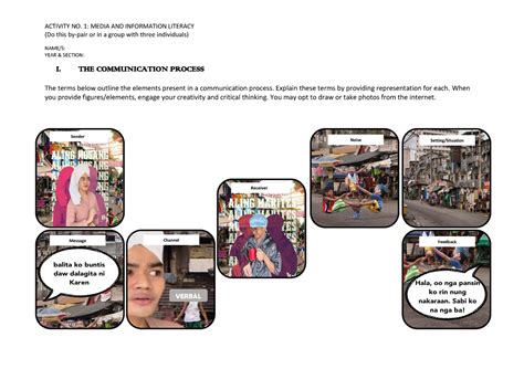 Communication Process Sample Activity 的图像结果