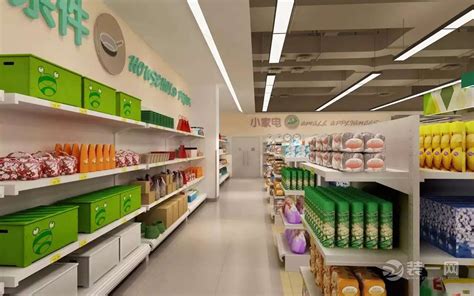 50000万元购物空间80平米装修案例_效果图 - 广州深圳便利店设计 - 设计本