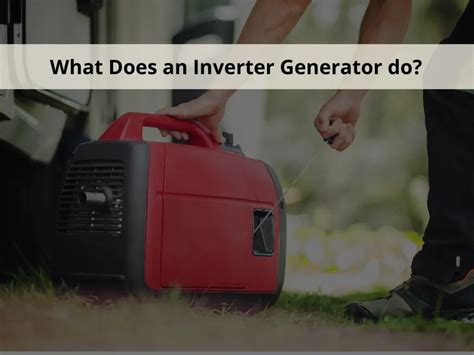 Image result for How Does a Inverter Generator Work
