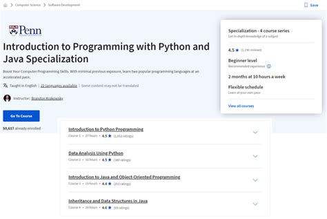Image result for Introduction to Programming with Python and Java Specialization