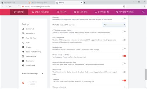 Kuvatulokset haulle brave ipfs