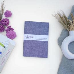 Handcrafted Sustainable A5 Journal | Unruled 100 GSM Paper | Eco ...