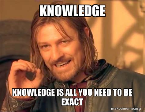 Information Knowledge Intuition Meme 的图像结果
