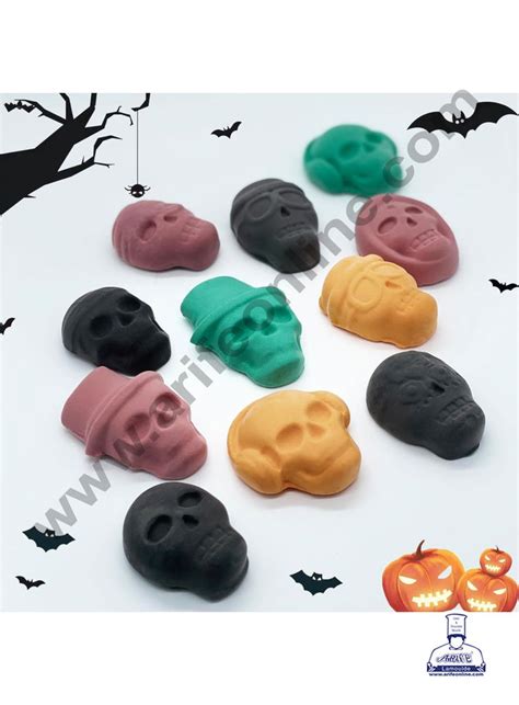 Home CAKE DECOR™8 Cavity Skull Silicon Candy Silicon Mould