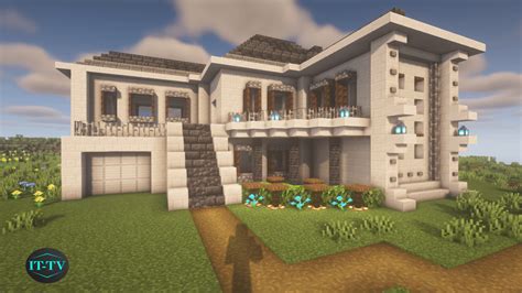 Big Minecraft House Tutorial 的图像结果